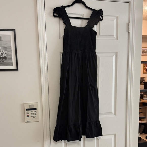 The Drop Dresses & Skirts - Black Sleeveless Ruffle dress